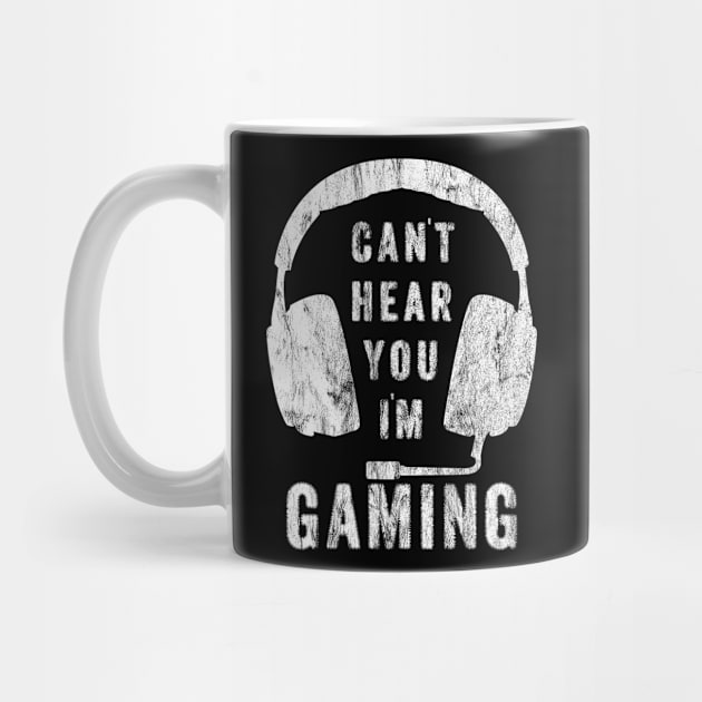 Can't Hear You I'm Gaming by Attia17